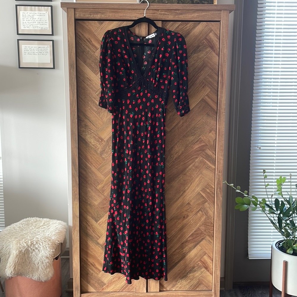 Rixo Dress - worn by Hailey Bieber
